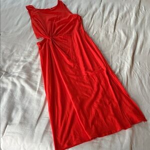 Boutique dress w/ slits